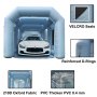 VEVOR  6x3x2.5M Inflatable Spray Paint Booth Tent Car Paint Commercial w/Blowers