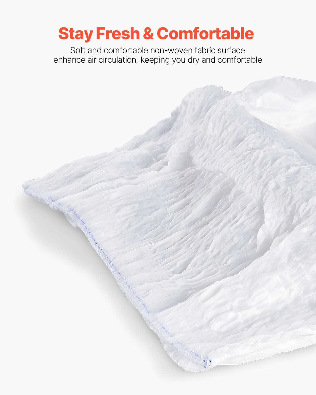 VEVOR Adult Incontinence Underwear, High Absorbent Protective Underwear for Men & Women, Disposable Adult Pull-ups Diaper with Leakproof Leg Cuff & Wetness Indicator - L Size, 64 Count (4 Packs of 16)