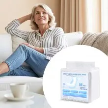 VEVOR Adult Briefs with Adhesive Tabs Incontinence Briefs for Men Women M Size