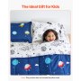 VEVOR Kids Comforter Set 5 Pieces Twin Bedding Set for Kid & Teen Space Printed
