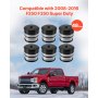 Body Mount Bushing Kit Compatible with 2008-2016 F250 F350 Super Duty 48 PCS