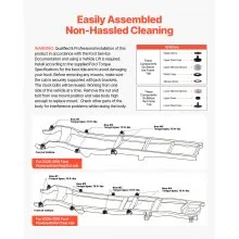 Body Mount Bushing Kit Compatible with 2008-2016 F250 F350 Super Duty 48 PCS