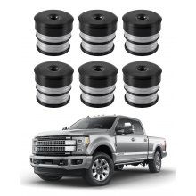 Body Mount Bushing Kit Compatible with 2008-2016 F250 F350 Super Duty 48 PCS
