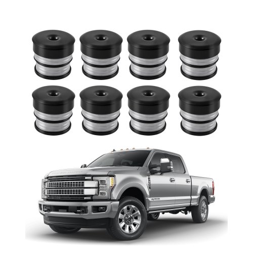 Body Mount Bushing Kit for 2008-2016 F250 F350 Super Duty 64 PCS Silicone Gray