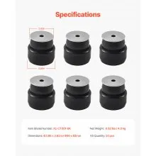 Body Mount Bushing Kit for 1999-2014 Chevy Silverado & Sierra 1500/2500 24 PCS