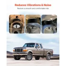 Body Mount Bushing Kit Compatible with 1980-1998 Ford F150 F250 F350 62 PCS