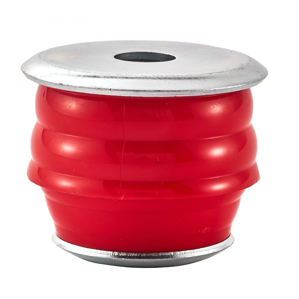 VEVOR Body Mount Bushing Kit, Compatible with 2008-2016 F250 F350 Super Duty, 60 PCS Polyurethane Body Mount Kit, Quick Replacement, Durable Components for Improving Bumpy Driving Performance, Red