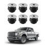 Body Mount Bushing Kit Compatible with 2008-2016 F250 F350 Super Duty 60 PCS