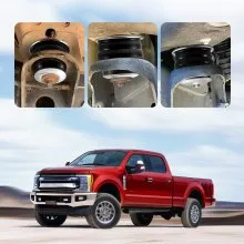 Body Mount Bushing Kit Compatible with 2008-2016 F250 F350 Super Duty 60 PCS