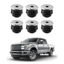 Body Mount Bushing Kit Compatible with 2008-2016 F250 F350 Super Duty 60 PCS