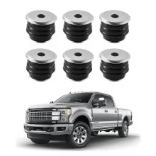 Body Mount Bushing Kit Compatible with 2008-2016 F250 F350 Super Duty 60 PCS