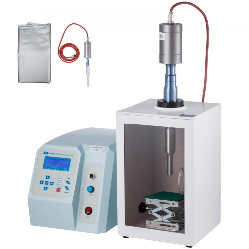 FS-150N Ultrasonic Homogenizer Sonicator Lab Cell Disruptor Mixer 80W 0.1-100ml
