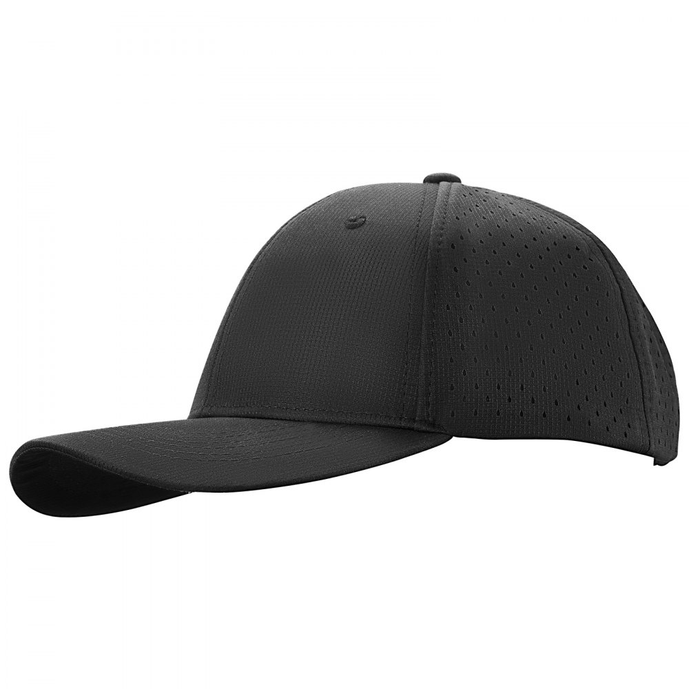 VEVOR Baseball Cap, Plain Baseball Hat with Breathable Fabric, Adjustable Size, Lightweight Summer Thin Sports Caps Ideal for Running, Workouts, or Outdoor Activities, 1 Pc, Black