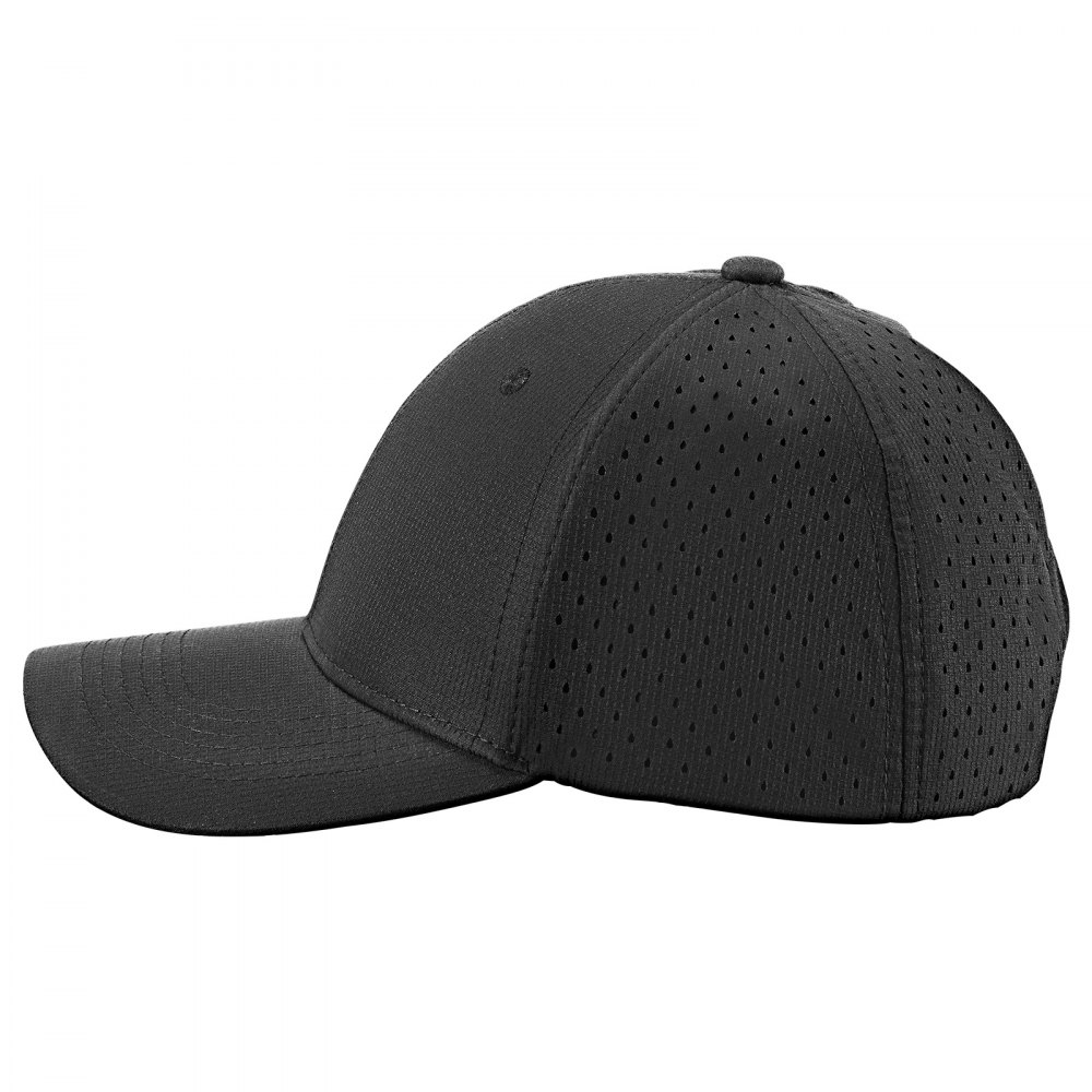 VEVOR Baseball Cap, Plain Baseball Hat with Breathable Fabric, Adjustable Size, Lightweight Summer Thin Sports Caps Ideal for Running, Workouts, or Outdoor Activities, 1 Pc, Black