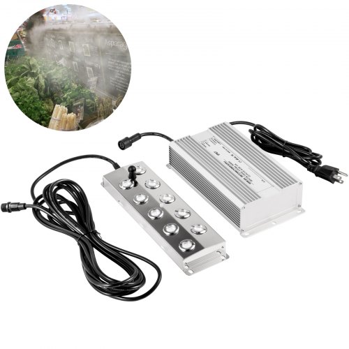 Fogger Fontaine Décorative Nébuliseur Brume Ultrasons Aluminium - ≥400 ML/H, Pour Fontaine, Étang, Aquarium, Jardin, Fêtes Effet Brume étang Fogger Fontaine Décorative Nébuliseur Brume Ultrasons Aluminium - ≥400 ML/H, Pour Fontaine, Étang, Aquarium, Jardin, Fêtes Effet Brume étang