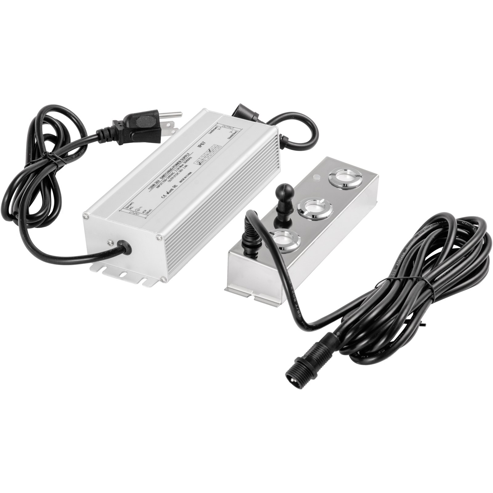 Pond Ultrasonic Mist Maker, Ultrasonic Mist Fogger 3 Head Mist Fogger Humidifier