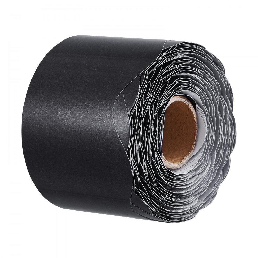 VEVOR Bulletin Board Border, 65.6 Feet Rolled Border Trim, Scalloped Bulletin Board Paper with Wavy Line Design, Classroom Border for Bulletin Board, School, Classroom, and Locker Decoration, Black