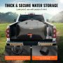 VEVOR Portable Water Storage Bladder 999.3 L PVC Collapsible Water Tank Black