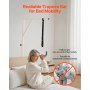 VEVOR Trapeze Bar for Bed Mobility 350LBS Capacity Bed Trapeze with 2 Wheels