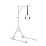 VEVOR Trapeze Bar for Bed Mobility 350LBS Capacity Bed Trapeze with 2 Wheels