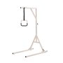 VEVOR Trapeze Bar for Bed Mobility, Height-Adjustable Bed Trapeze with 2 Casters, 350LBS Weight Capacity Heavy Duty Pull Up Assist Bar with Floor Stand for Elderly, Disabled, Bedridden Patients