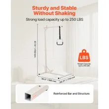 VEVOR Trapeze Bar for Bed Mobility 250 LBS Capacity Free Standing Trapeze Bar