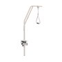 VEVOR Trapeze Bar for Bed Mobility, Medical Bed Trapeze with Clamps & Metal Chain, 250LBS Weight Capacity Pull Up Assist Bar for Elderly & Disabled, Ideal for Home Care, Hospitals, Nursing Homes