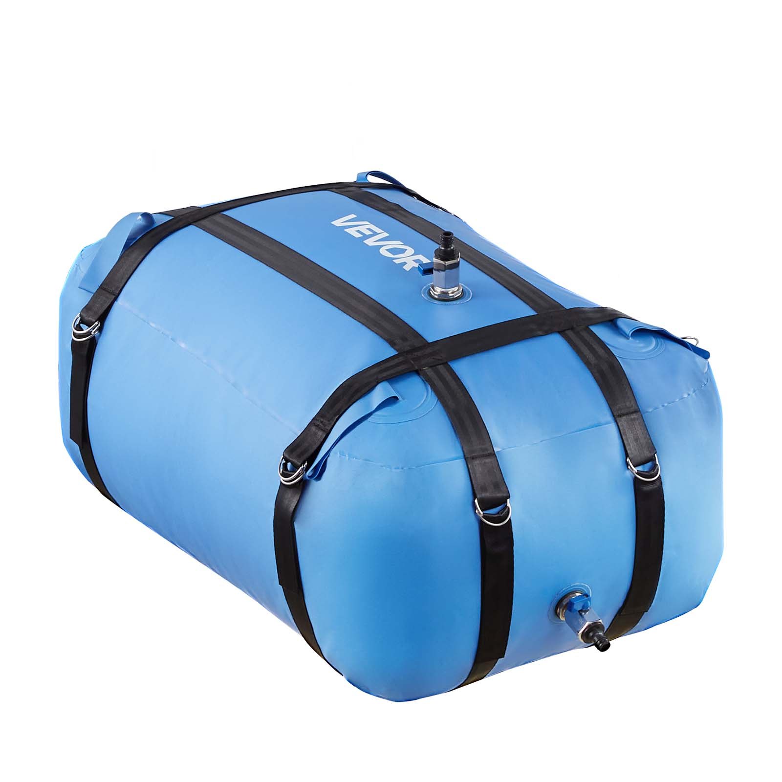 VEVOR Water Storage Bladder, 132L Large Capacity TPU Soft Water Bag, Portable & Collapsible Water Storage Containers, Leakproof & Wear-Resistant RV Waters Tank for Camping Irrigation Outdoor Use