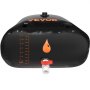 VEVOR Water Tank Bladder, 541.3 L Large Capacity, PVC Collapsible Water Bladder Including Spigots and Overflow Kit, Portable Water Storage Bladder for Garden Water Catcher, Black