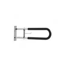 VEVOR Folding Toilet Safety Rail 30 In 300 Lbs Load Capacity with Paper Holder