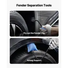 VEVOR Dent Puller Kit Car Fender Damage Repair Tools Flat Bar Auto Dent Removal