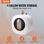 VEVOR Electric Mini-Tank Water Heater, 4-Gallon Tank Hot Water Boiler Storage, 1400W Power, Safety Temperature Pressure Valve Easy Install, for Kichen Bathroom Restaurant, Shelf Wall Floor Mounted