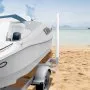 VEVOR Boat Trailer Guide, 1016mm Adjustable Design Trailer Guide Poles, 2PCS High-Hardness Steel Trailer Guide-Ons, Trailer Guides with PVC Pipe Posts, for Ski Boat, Fishing Boat or Sailboat Trailer