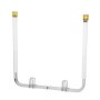 VEVOR Boat Trailer Guide, 1175mm with LED Light Trailer Guide Poles, 2PCS High-Hardness Steel Guide-Ons, Wide Adjustable Trailers Guides with PVC Pipes, for Ski Boat, Fishing Boat or Sailboat Trailers
