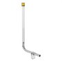 VEVOR Boat Trailer Guide, 1175mm with LED Light Trailer Guide Poles, 2PCS High-Hardness Steel Guide-Ons, Wide Adjustable Trailers Guides with PVC Pipes, for Ski Boat, Fishing Boat or Sailboat Trailers