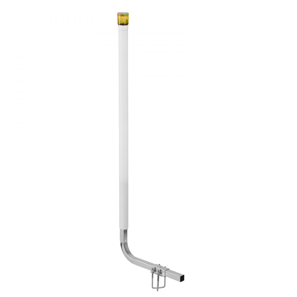 VEVOR Boat Trailer Guide, 1670mm with LED Light Trailer Guide Poles, 2PCS High-Hardness Steel Guide-Ons, Wide Adjustable Trailers Guides with PVC Pipes, for Ski Boat, Fishing Boat, Sailboat Trailers