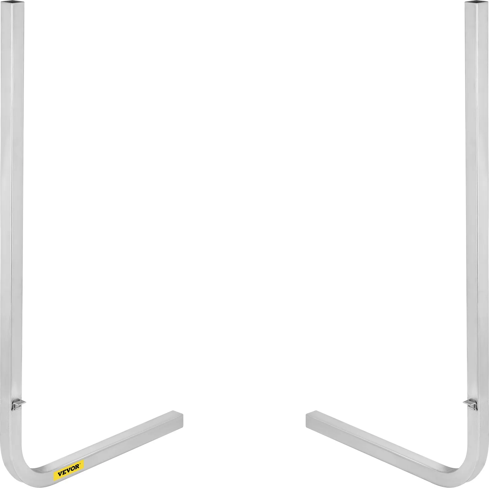 VEVOR boat trailer guide-ons, heavy-duty, u-shaped, metallic, with VEVOR branding at the base.