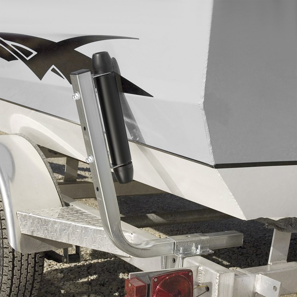 VEVOR Boat Trailer Guide ons, 2PCS Heavy-duty Roller Guide-on System, Galvanized Steel Trailer Guides, Complete Mounting Accessories Included, for Ski Boat, Fishing Boat or Sailboat Trailer, 22"