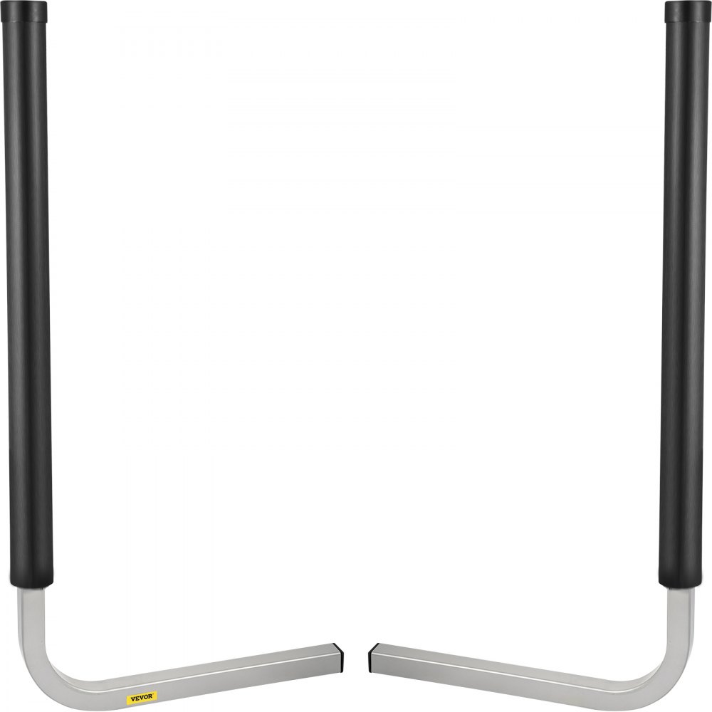 VEVOR Boat Trailer Guide-ons, 40\", 2PCS Rustproof Galvanized Steel Trailer Guide ons, Trailer Guides with Black PVC Pipes, Mounting Parts Included, for Ski Boat, Fishing Boat or Sailboat Trailer