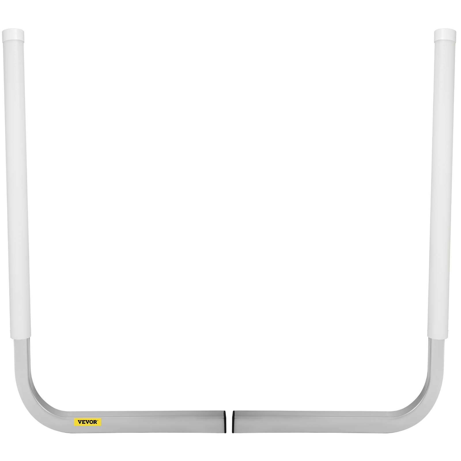 VEVOR Boat Trailer Guide-ons, 40", 2PCS Steel Trailer Post Guide on, Trailer Guides with PVC Pipes, Mounting Hardware Included, for Ski Boat, Fishing Boat or Sailboat Trailer, White