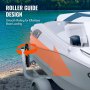 VEVOR Boat Trailer Guide, 20,5” justerbar design tilhengerføringsstenger, 2 STK Rustfast galvanisert stål tilhengerguide ons, Heavy Duty Roller Guide Design, for skibåt, fiskebåt eller seilbåthenger