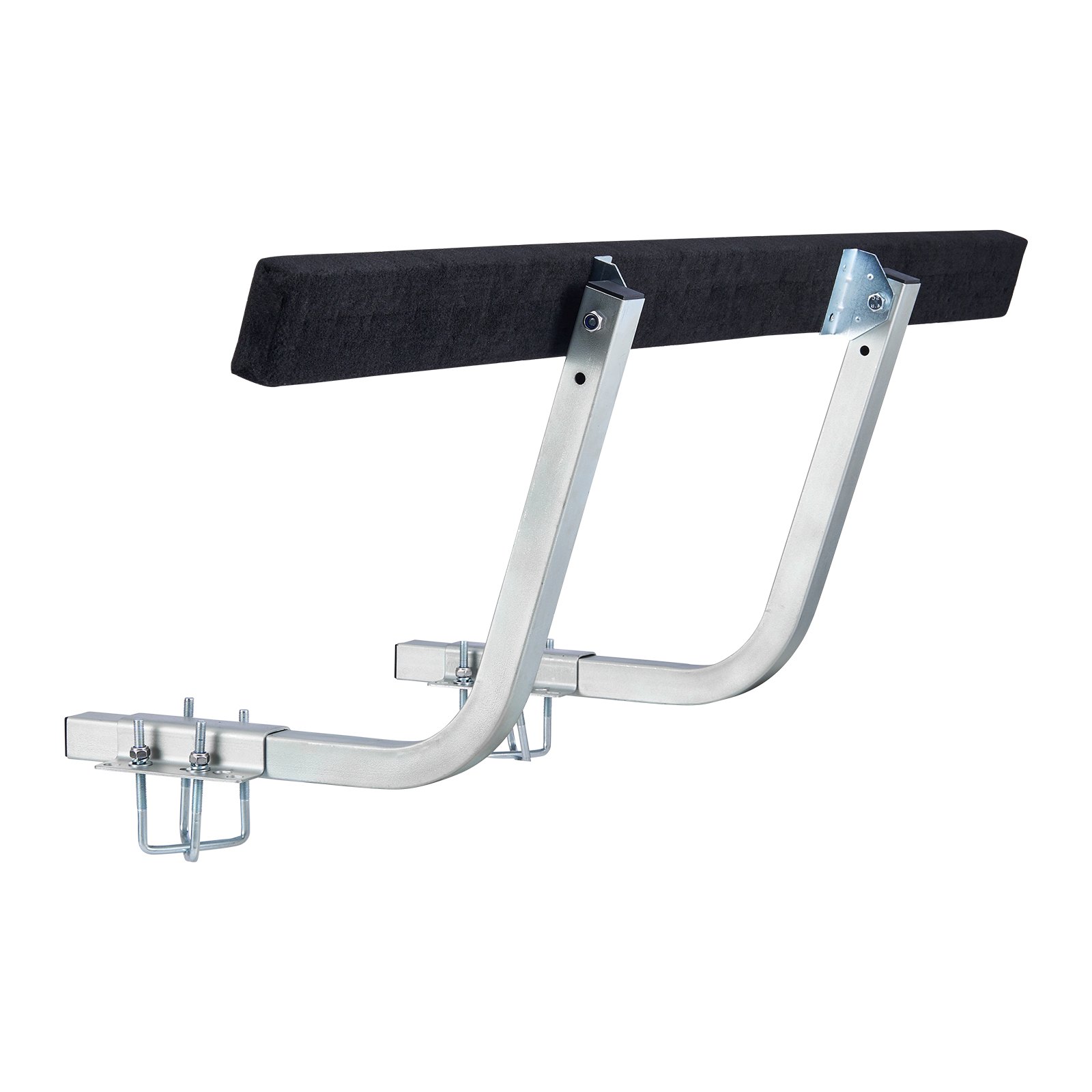 VEVOR Boat Trailer Guides, 425 mm/475 mm Height Adjustable Trailers Guide, 2PCS Thickened Steel Trailer Guide-Ons with Thick Support Pads, Fits L-Beam, Box or C-Channel Bunk-Style Pontoon Trailers