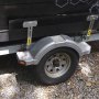VEVOR Boat Trailer Guide-ons, 48", 2 PCS Rustproof Steel Trailer Guide ons, Trailer Guides with Carpet-Padded Boards, Mounting Parts Included, for Ski Boat, Fishing Boat or Sailboat Trailer