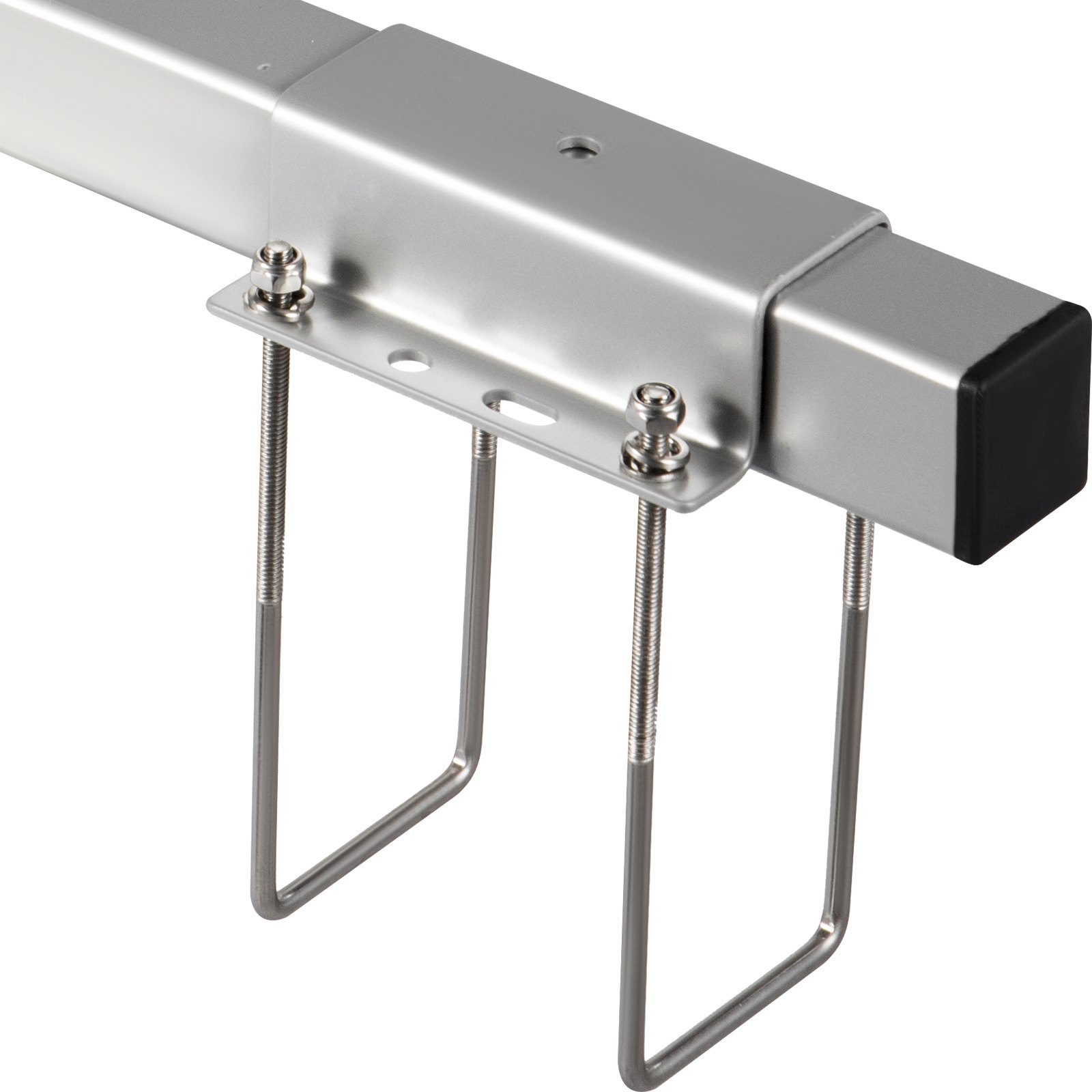 VEVOR Boat Trailer Guide-ons, 2 PCS Rustproof Steel Trailer Guide ons, Trailer Guides with Carpet-Padded Boards, Mounting Parts Included, for Ski Boat, Fishing Boat or Sailboat Trailer