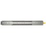 VEVOR heavy duty drawer slides with yellow locking mechanism, side view.