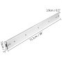 VEVOR heavy duty drawer slides with measurements in centimeters and inches displayed.