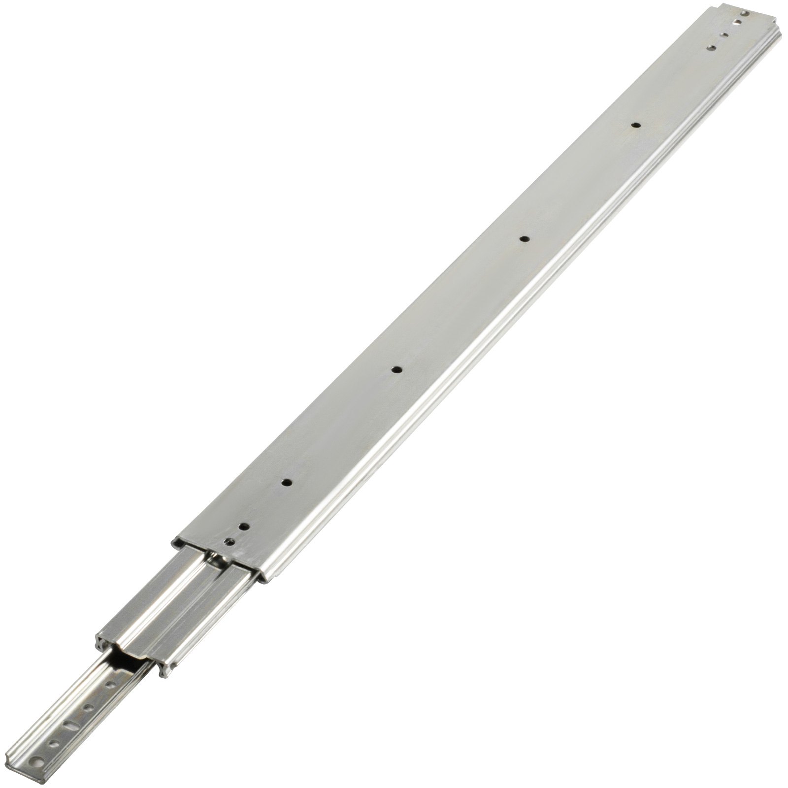 single VEVOR heavy duty drawer slides with extended steel track.