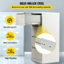 VEVOR Drawer Slides, 1 Pair 48 Inch Soft Close Drawer Slides, Ball Bearing Side Mount Drawer Hardware Slides, 500 LBS Load Capacity 3-Section Full Extension Drawer Slides for Smooth Slide, Less Noise