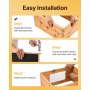 VEVOR Bee Hive 30 Frame Bee Hives Starter Kit, Beeswax Coated Fir Wood, 2 Deep + 1 Medium Bee Boxes Langstroth Beehive Kit, Transparent Acrylic Windows with Foundations for Beginners Pro Beekeepers