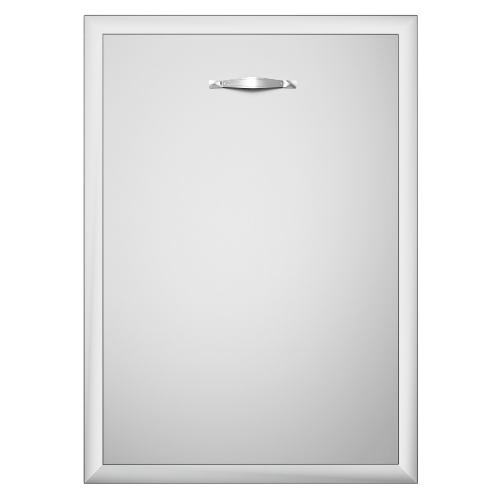 VEVOR Slide Out Trash Drawer Stainless w/ Trash Bag Ring for BBQ Island 50x67cm